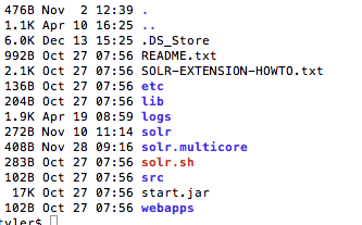 solr-dir Solr Directory